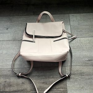 Mossimo, light pink and black backpack.
